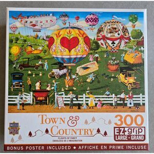 MasterPieces Town & Country Flights of Fancy 300 pc Joe Holodook Complete
